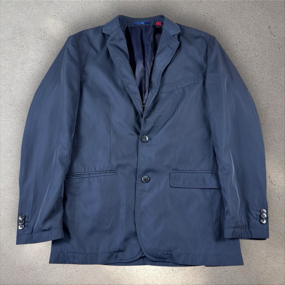 Johnston & Murphy Blazer Mens S Blue XC4 J&M Extreme Comfort Lightweight Jacket